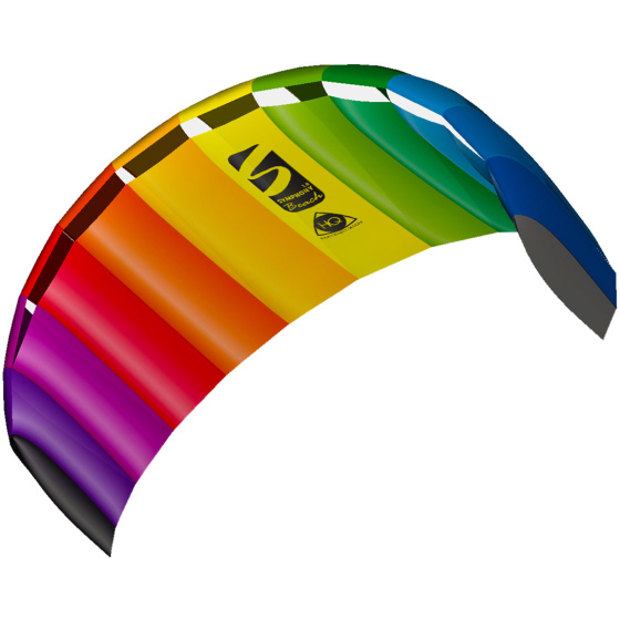 Symphony Beach III Stunt Kite 130cm Raimnbow 2 Linors HQ - Bild 2