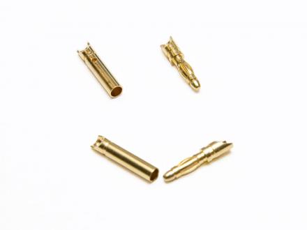 Guldkontakt 2mm  hona lösa