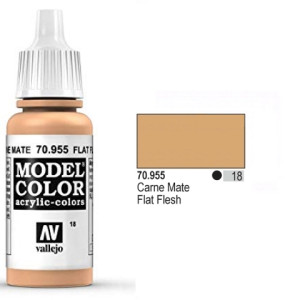 Modelcolor 70955 Flat Flesh 17ml
