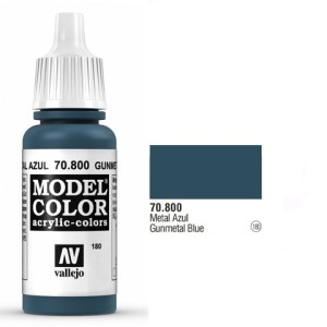 Modelcolor 70800 Gunmetal Blue 17ml