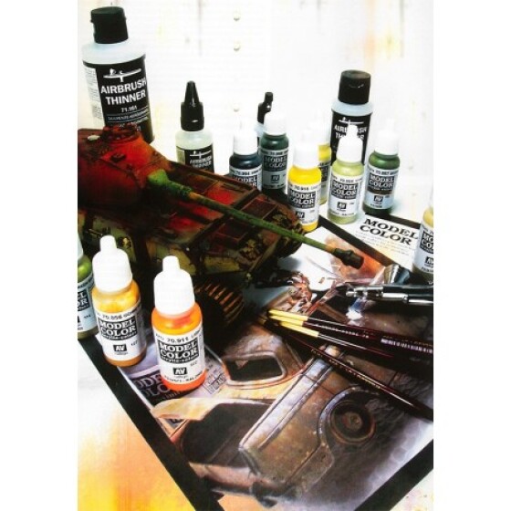 Vallejo Model Color 70884 Stone Grey – Colore Acrilico 17 Ml Per Modellismo, Atossico - 2