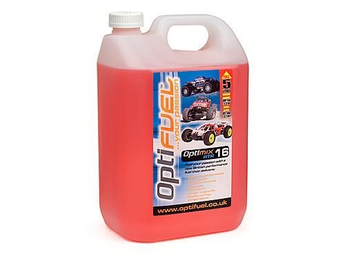 Optimix RTR Bränsle 16% Nitro 15% Olja 5L  (skickas ej)