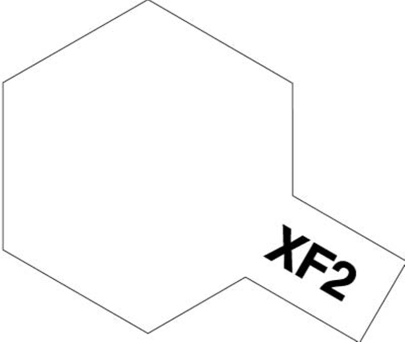 Tamiya 81702 Akryl färg XF-2 Flat White 10ml