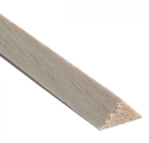 Trekantslist balsa 5x5mm 2x500mm