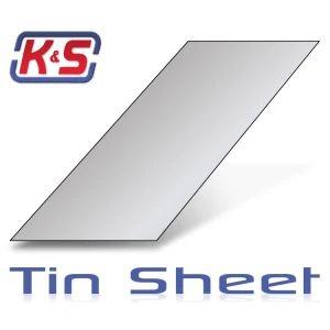 Tennplåt K&S 25x10cm 0,32mm 1st