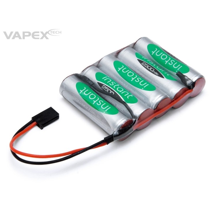 Batteri NimH Vapex 6.0v NimH 2500mah Instant