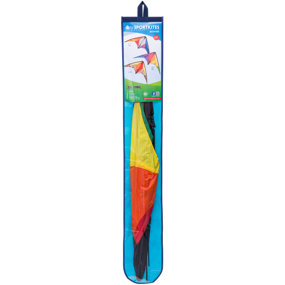 Calypso II Rainbow Stunt Kite 105cm 2-linors HQ - Bild 3