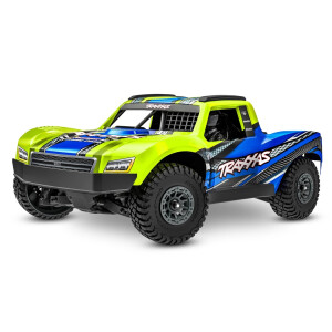 Traxxas Mini Slash 4x4 RTR TQ BL-2s Gul - USB-C Laddare / 2s LiPo