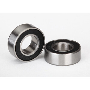 Kullager 7x14x5mm Gummitätat Svart 2st Traxxas - 5103A