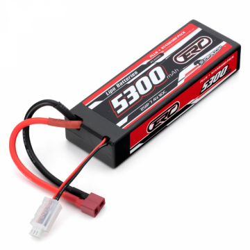 Sunpadow ERC Plus 5300mAh 2S 7.4V 110C LiPo hard case T-Plug batteri RC bil
