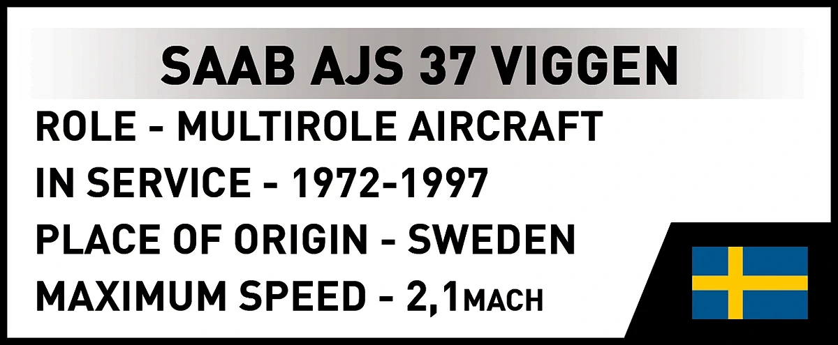 Cobi Saab AJS 37 Viggen - Bild 12