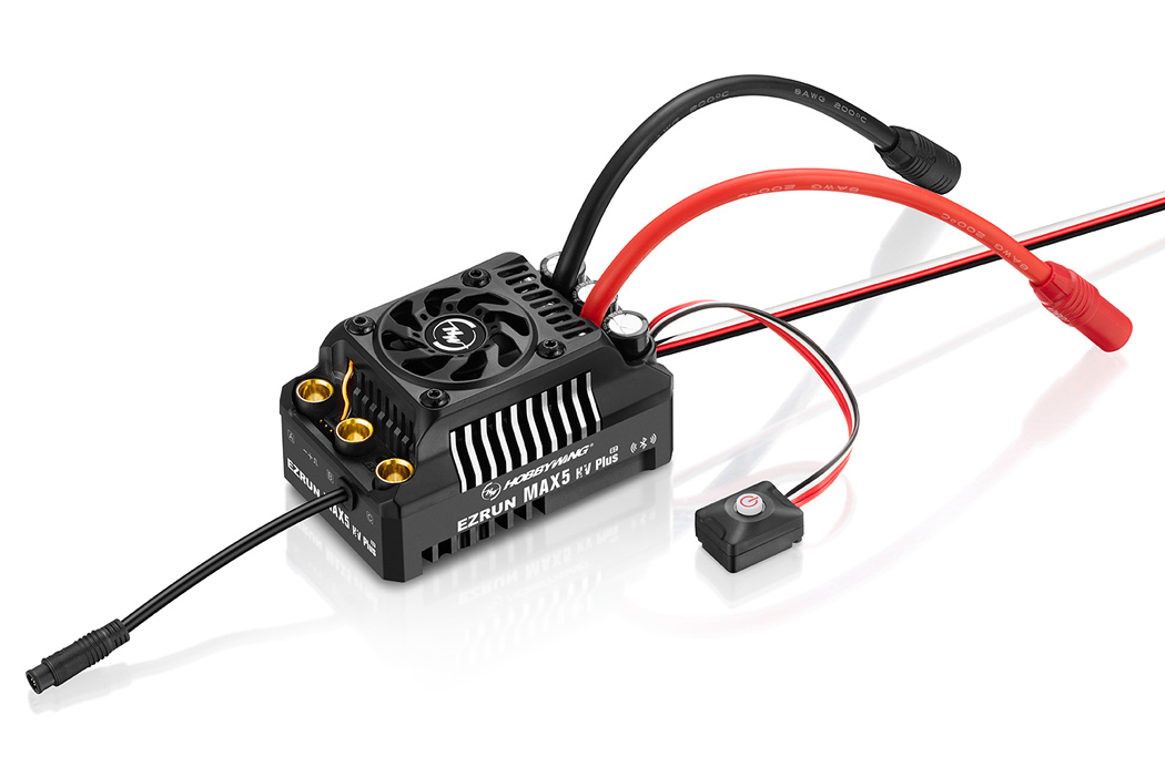 Hobbywing EzRun MAX5 HV Plus G2 330A 6-12S Sensor WP Fartreglage 1/5 - Bild 2
