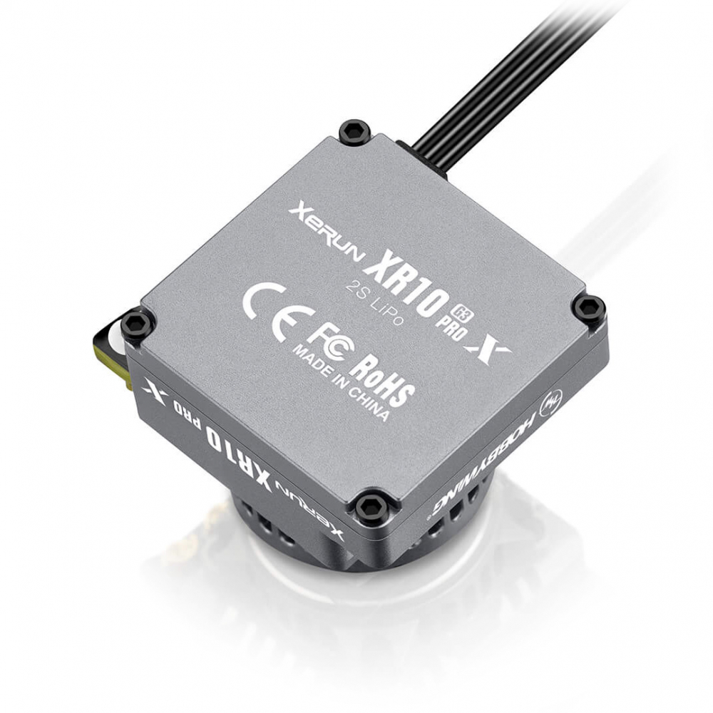 Hobbywing XeRun XR10 Pro Gray G3-X Fartreglage - Bild 4