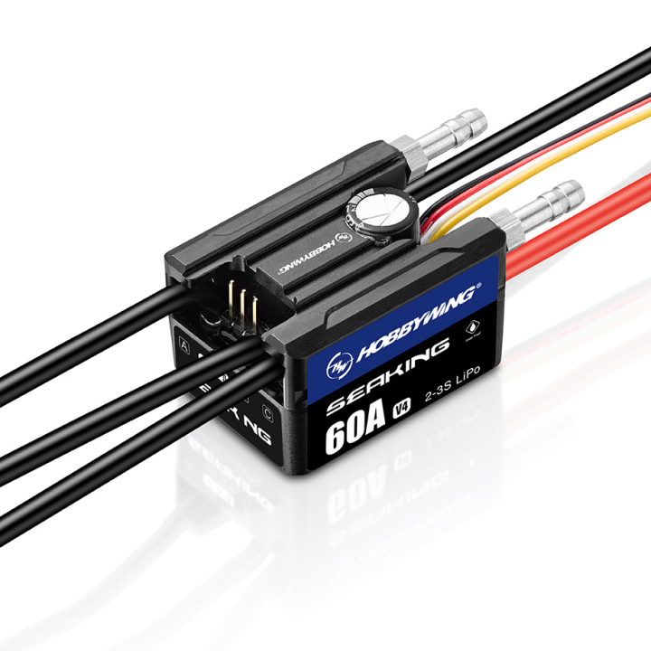 Hobbywing SeaKing 60A V4 marin fartreglage