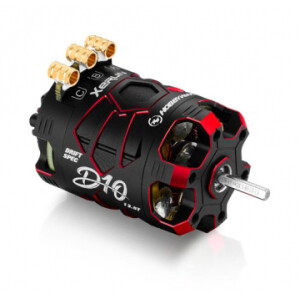 Hobbywing XeRun D10 10.5T Red sensorerad driftmotor