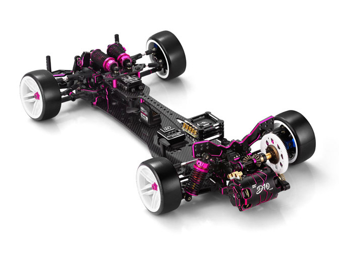 Hobbywing Motor XeRun D10 10.5T Röd Drift BL Sensored - Bild 8