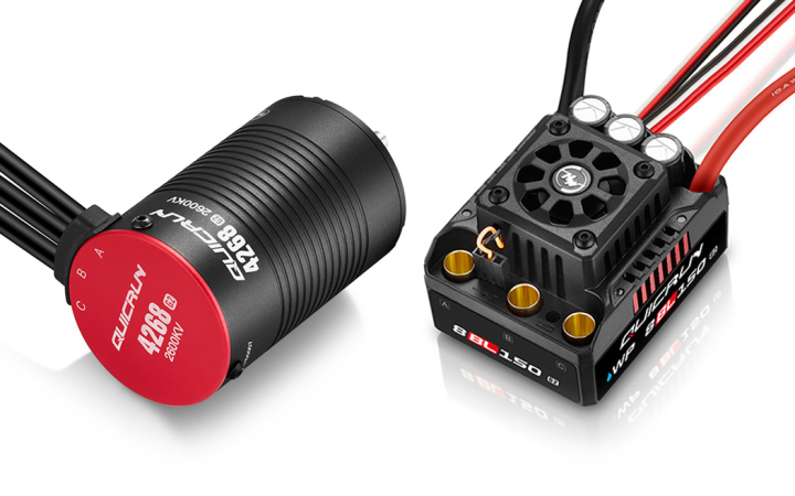 Hobbywing QuicRun 8BL150 G2 & 4268SL 2600KV combo