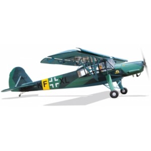 Black Horse Fieseler Fi156C Storch radiostyrt flygplan balsamodell RC modell