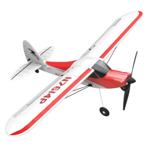VolantexRC Sport Cub 500 röd radiostyrt flygplan RC modell