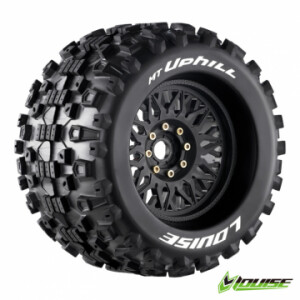 Louise MT-UPHILL 3.8 monster truck däck sport 17mm hex svart fälg
