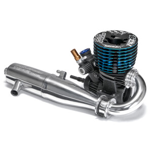 O.S. SPEED B21 Adam Drake 4 3.5cc buggy motor med T2090 avgassystem