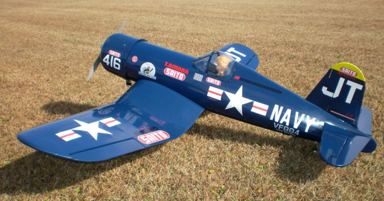 SAITO FA-120R3 20cc 4-takts 3-cyl Stjärnmotor Metanol - Bild 7