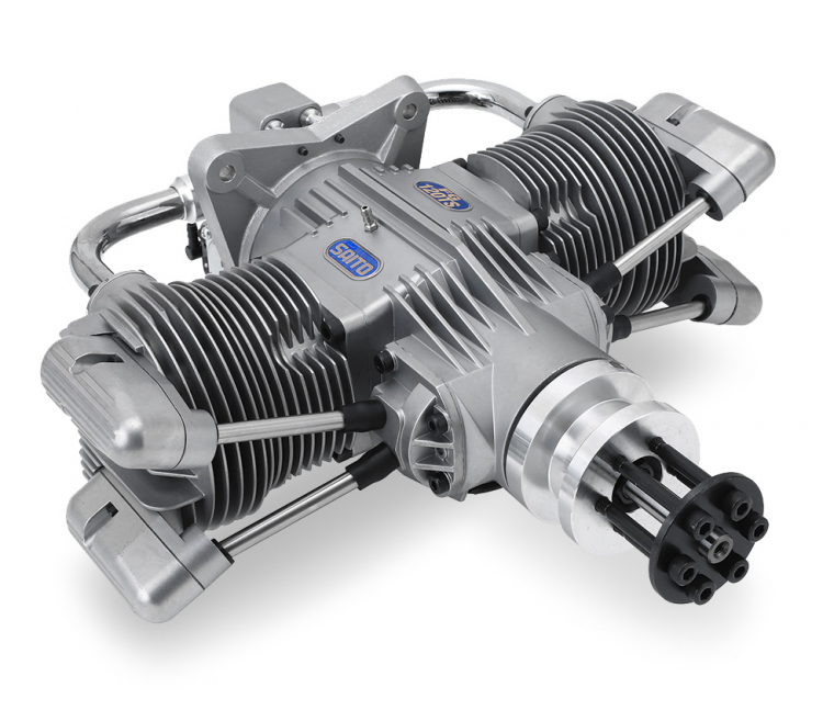 SAITO FG-120TS Twin 4-takts Bensinmotor - Bild 2
