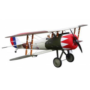 Seagull Nieuport 28 Replica radiostyrt flygplan balsa RC modell