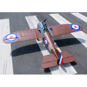 Seagull Bristol M1C Monoplane 180cm radiostyrt warbird flygplan balsa RC modell