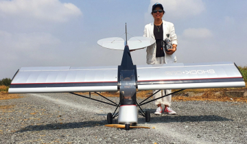 Seagull Shock Cub 259cm radiostyrt bushflygplan balsa RC modell