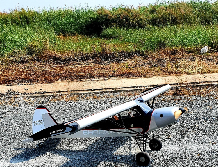 Seagull Shock Cub 35-55cc ARF 2.59m Silver/Svart - Bild 6
