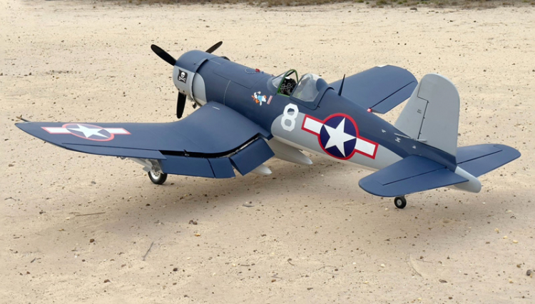 Seagull F4U Goodyear FG-1D 2210mm 60cc ARF Limited Edition - Bild 4