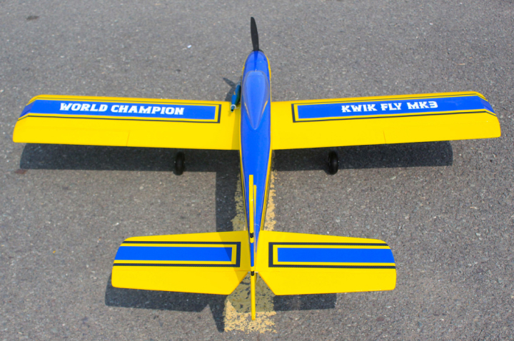 Seagull Kwik Fly MK3 160cm radiostyrt flygplan balsa RC modell