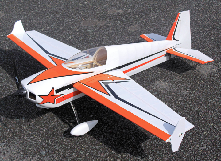 Seagull Laser 48 30E radiostyrt flygplan balsa RC modell