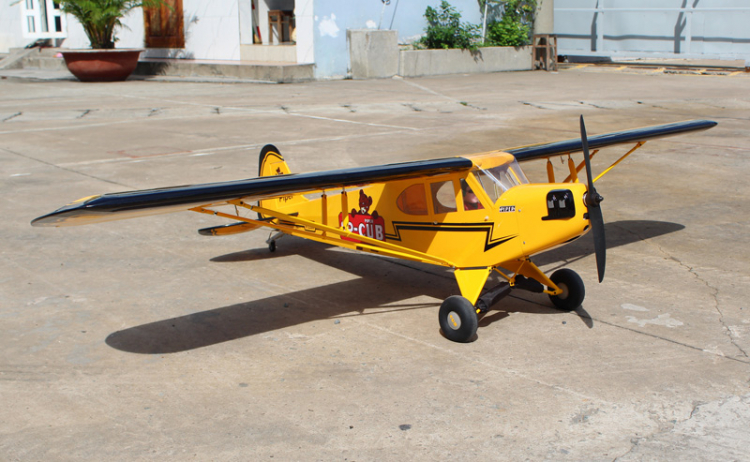 Seagull Piper J-3 Cub 224cm 20-26cc ARF - Bild 3