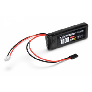 Sunpadow Mottagarbatteri Li-Po 7,4V 1800mAh 5C