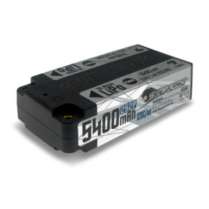 Sunpadow Li-Po Batteri 2S 7,4V 5400mAh 120C Shorty Top Series