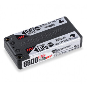 Sunpadow Li-Po Batteri 1S 3,8V 8800mAh 140C Platin HV Shorty ULCG