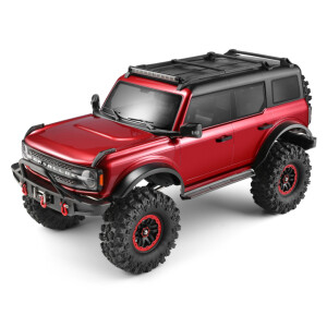 WL 104020 4WD Crawler Truck m. Vinsch 1/10 RTR Röd