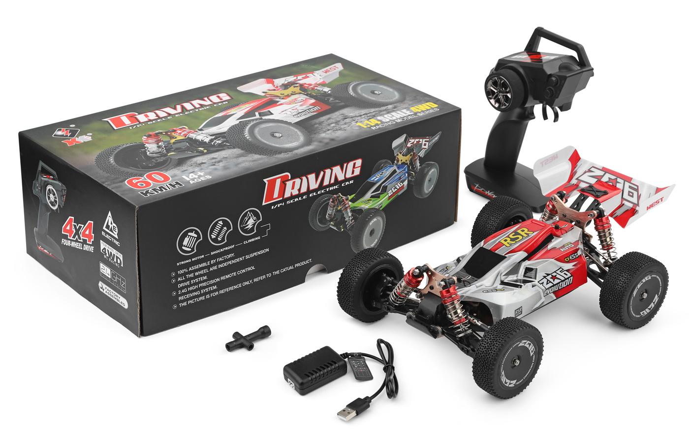 WL 144001 4WD Buggy 1/14 RTR - Bild 3