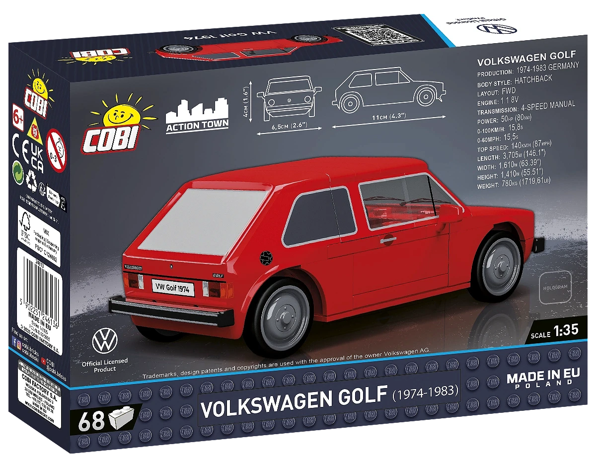 Cobi Volkswagen Golf (1974-1983) - Bild 5