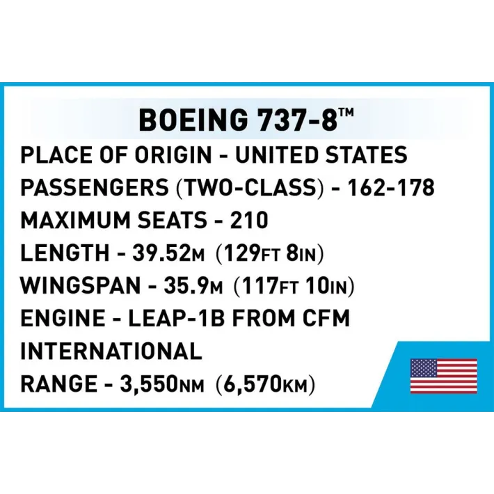 Cobi Boeing 737-8 - Bild 4