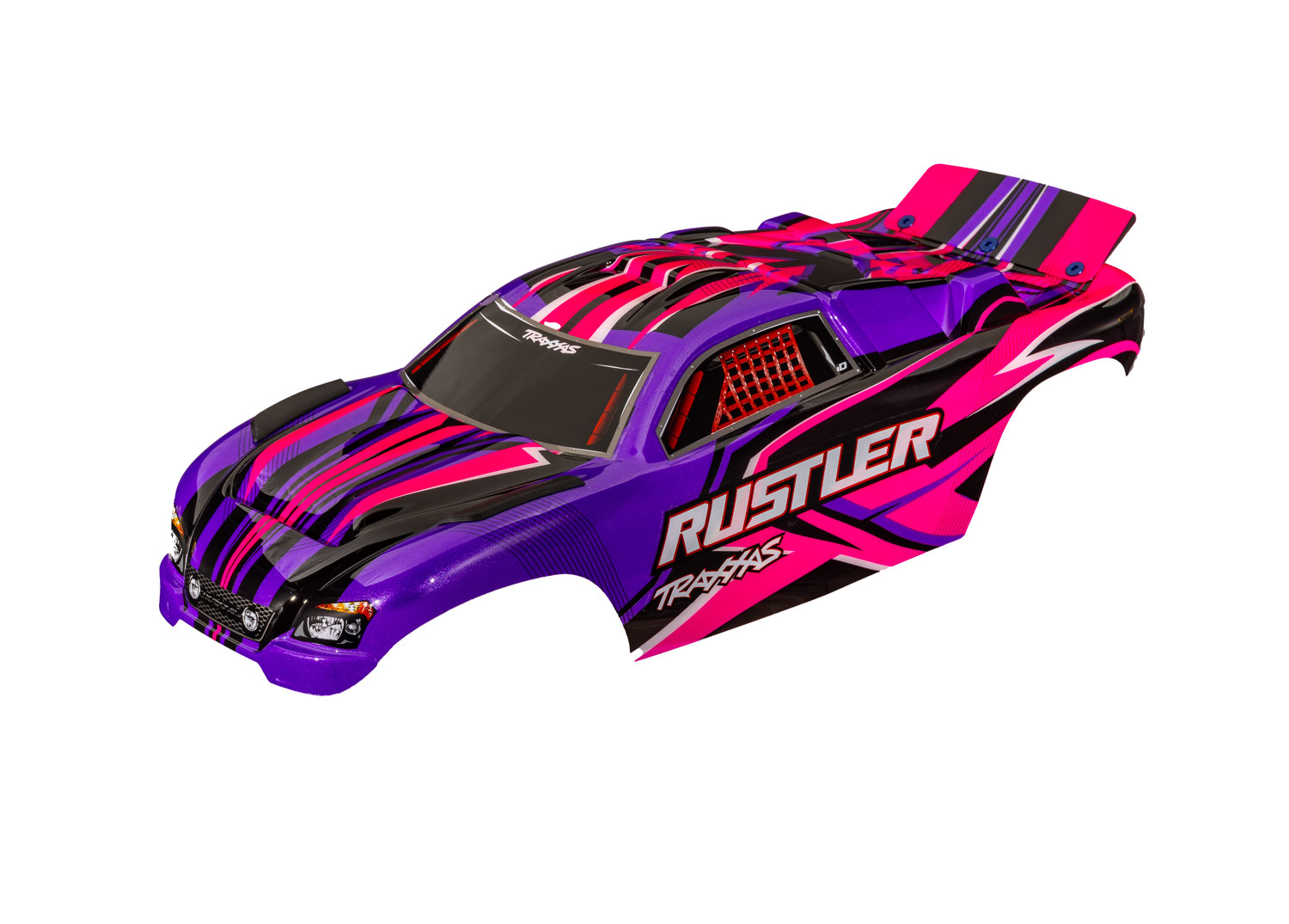 Kaross Rustler 2WD Clipless Rosa 3734-PINK