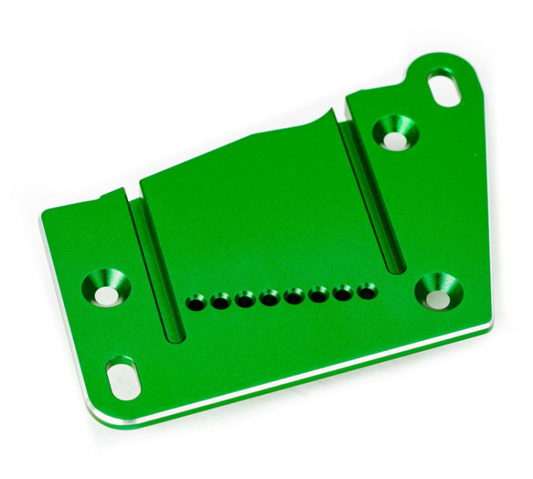 Motorplatta Alu Grön Maxx Slash 10263-GRN