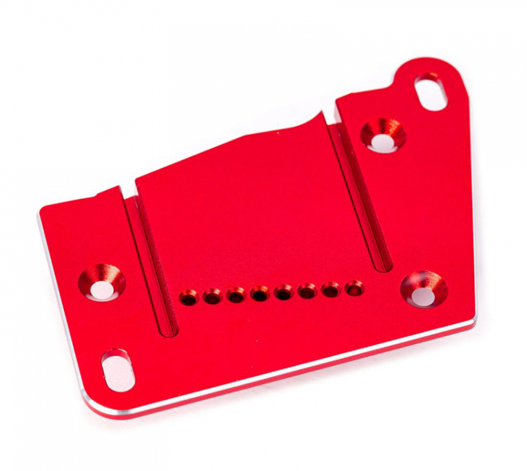 Motorplatta Alu Röd Maxx Slash 10263-RED
