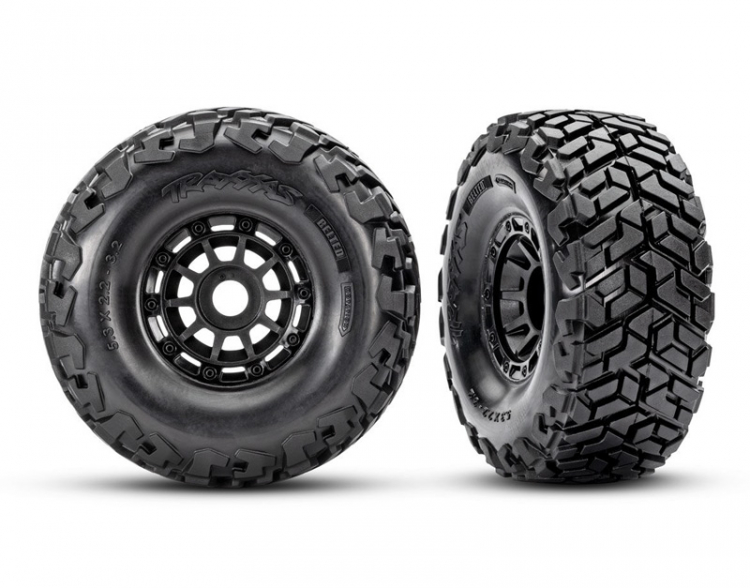 Däck & Fälg Förstärkta Svart Maxx Slash (2) 10272