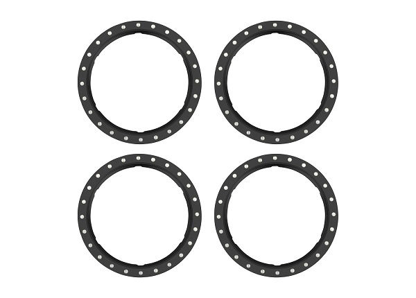 Beadlock Rings Alu Svart (Pro Scale-hjulsystem) (4) - Bild 2