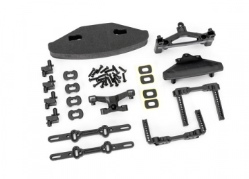 Karossfästen Set och Bumper 4-Tec Drift 10518