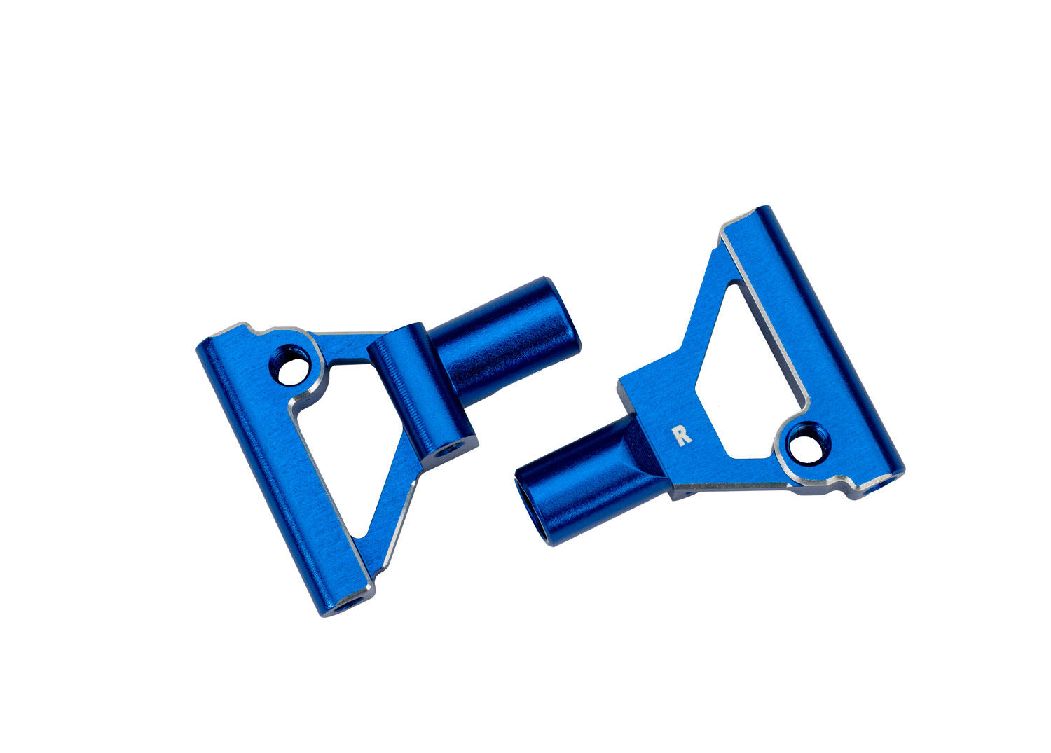 Bärarmar Fram Nedre Alu Blå (Par) 4-Tec Drift 10534-BLUE