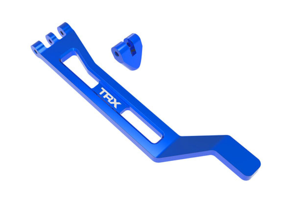 Batterihållare Alu Blå Mini Maxx/XRT 10726-BLUE